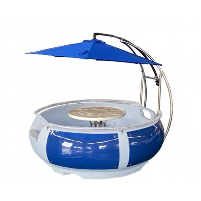 Barbecue Donuts Boat